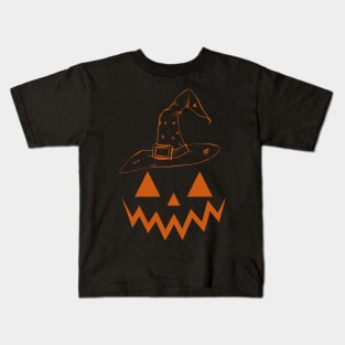 witch pumpkin Kids T-Shirt